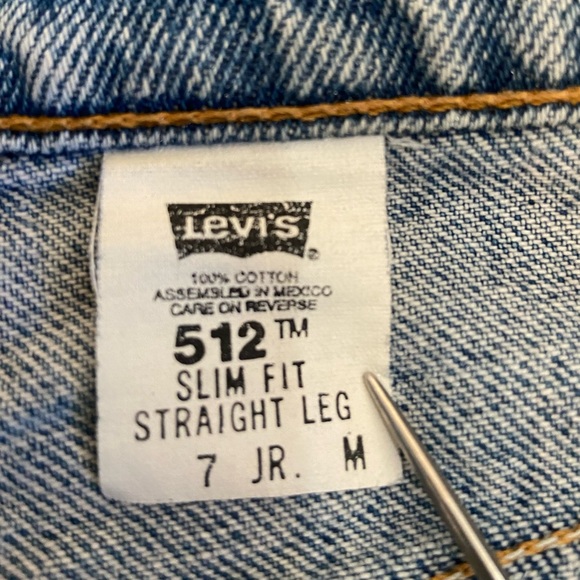 Vintage Levi’s 512 Straight Leg Slim Fit Mom Jeans Womens 6 - Picture 4 of 11
